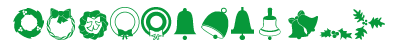 Xmas Font Dingbats